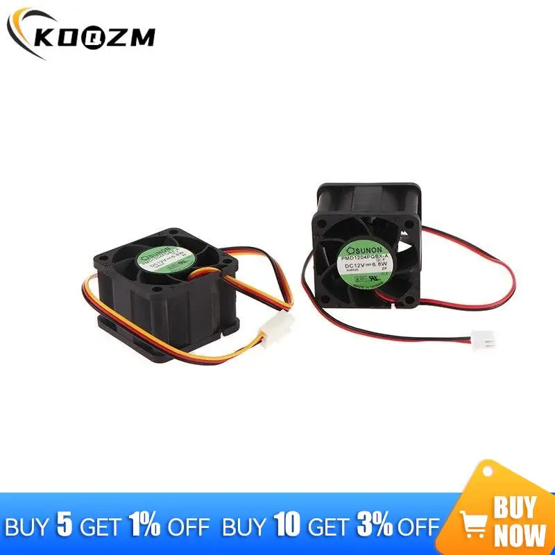 PMD1204PQBX-A 고속 서버 팬 4028 음소거 스위치 소형 냉각 팬, 4cm 4028, 12V, 6.8W, 40x40x28mm