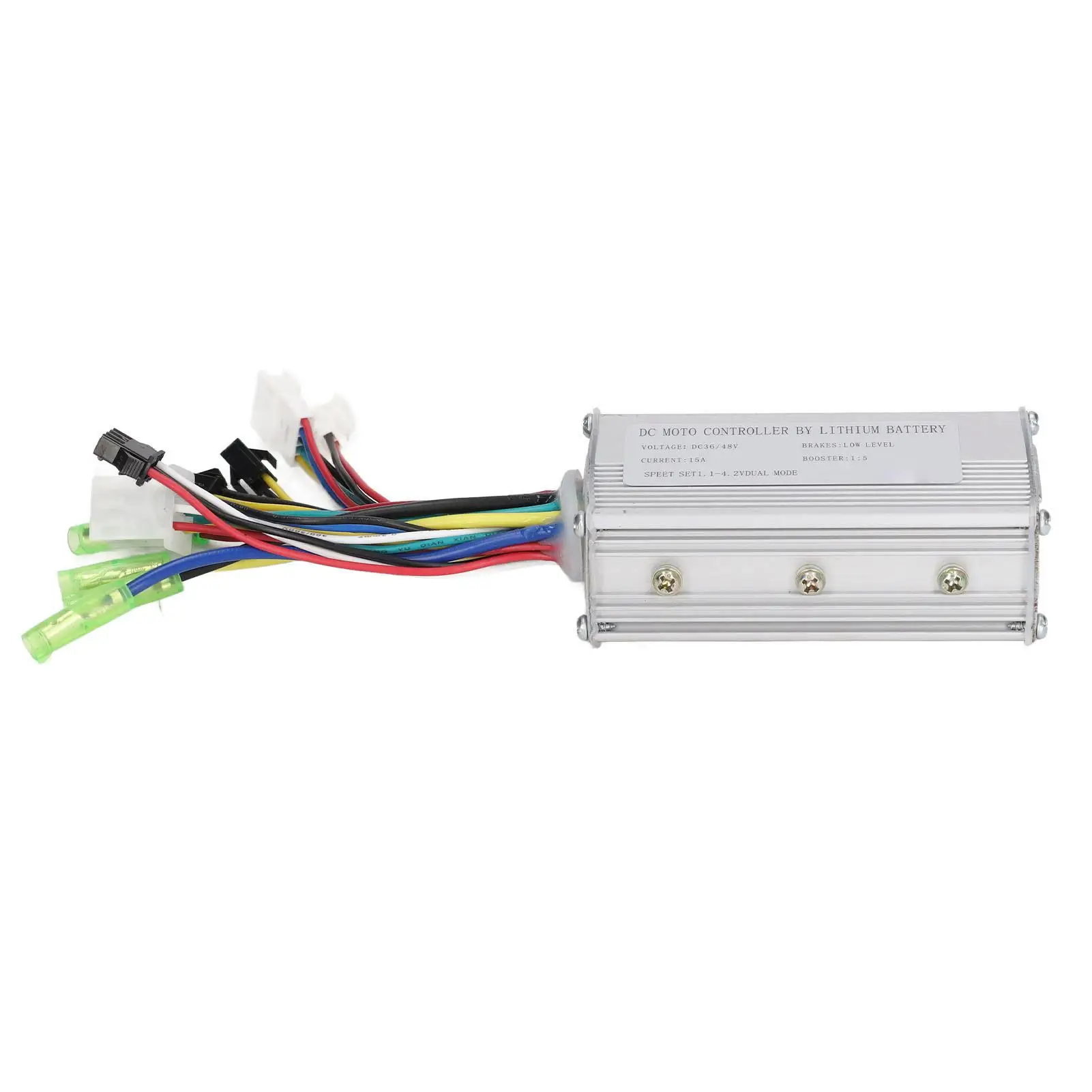 250/350W Electric Bike Controller Kit 36/48V 15A with Throttle & 10 Configurations-Complete Instrumentation Set