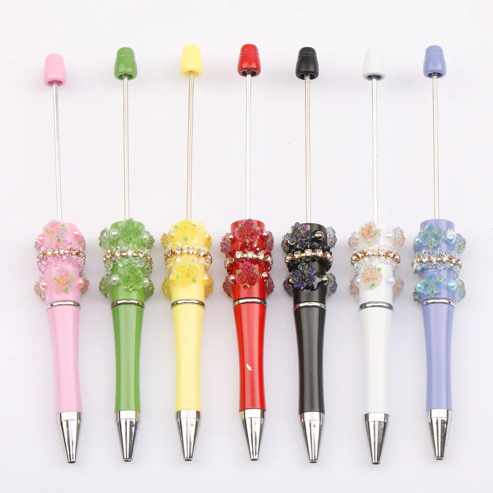 Cordial Design 20Pcs 20*149MM Jewelry Findings & Components/DIY Beaded Pen Accessories/Beadable Pen Findings/Plastic Pens #16427 - cordial