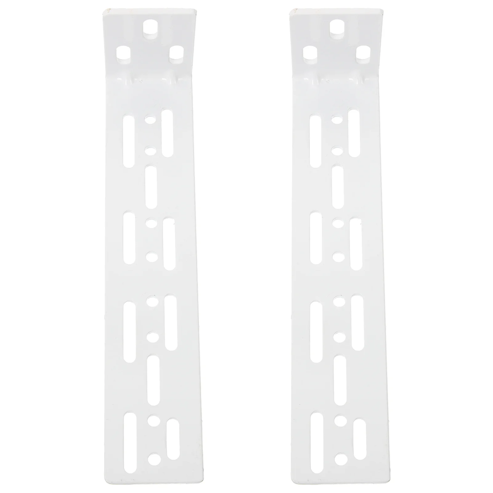 

2 Pcs Curtain Track Installation Support Ceiling Drapes Wall Bracket An Fittings Brackets Accessories