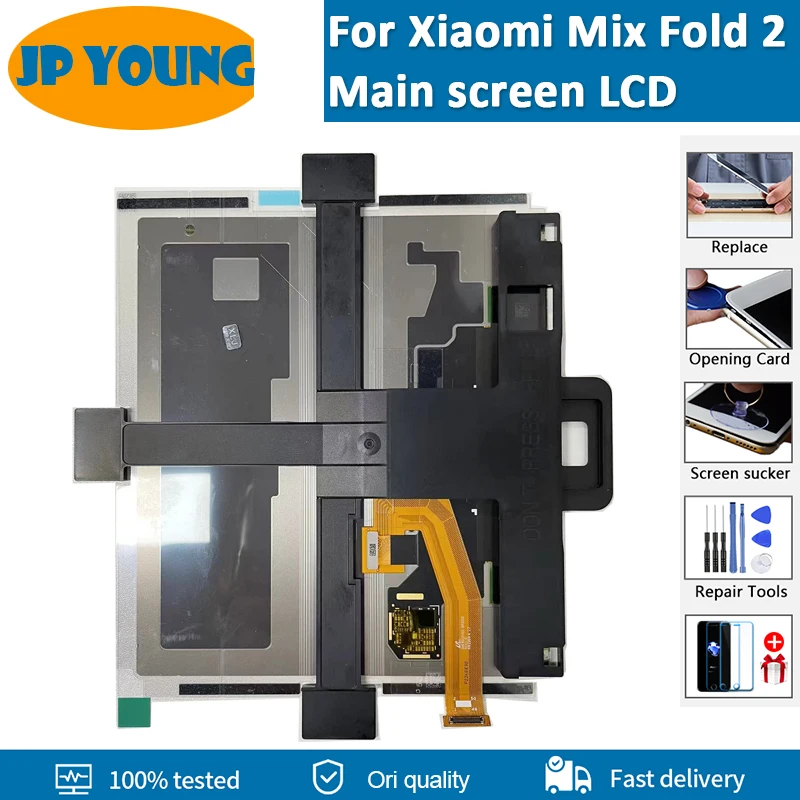 8.01 ''AMOLED For Xiaomi Mix Fold 2 LCD Display Touch Panel