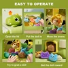Dinosaur Claw Machine Toys Electronic Arcade Game Adjustable Catch Doll Machine Music Mini Vending Birthday Gift For Kids 4