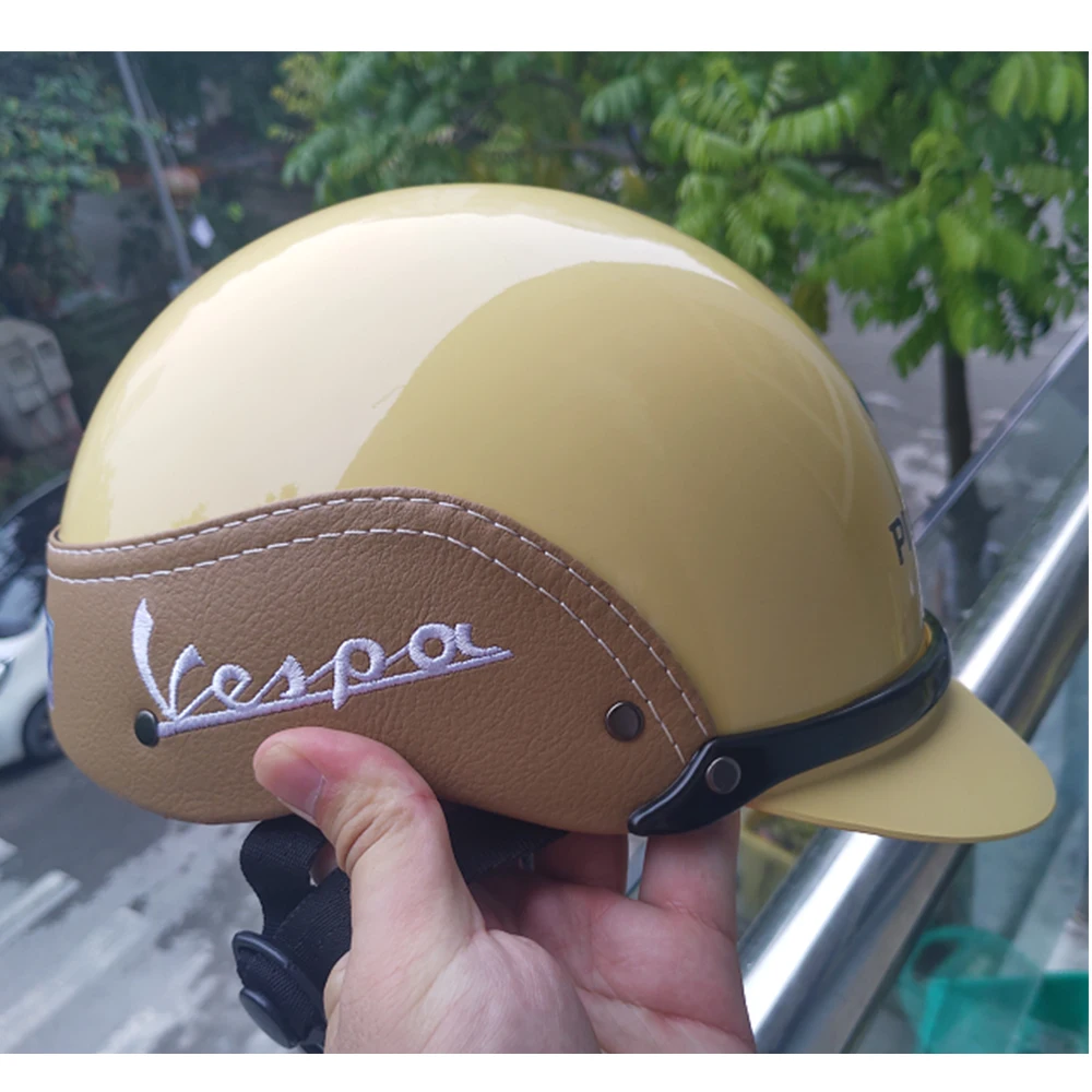 Universal motocicleta meio capacete retro original apto para vespa universal-motocicleta-meio-capacete-retro-original-apto-para-vespa