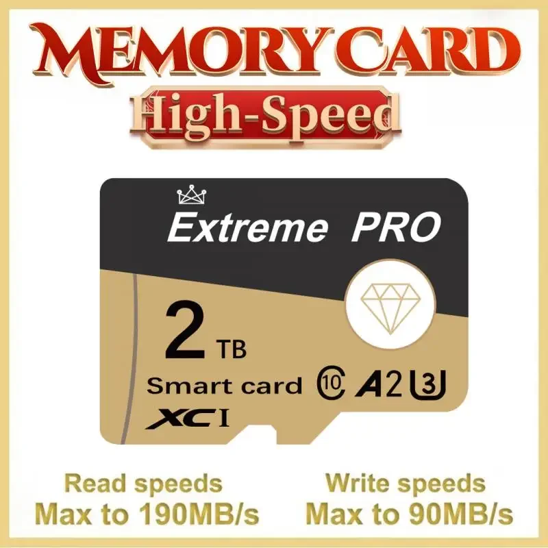 Mini Sd Card 64Gb Scheda Di Memoria 256Gb 128Gb 1Tb 2Tb 512Gb Tf Card Per Fotocamere Telefoniche Nintendo Switch Schede Di Memoria Flash Ad Alta Veloc
