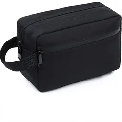 Compact Travel Toiletry Organizer for Personal Care Essentials (Black)