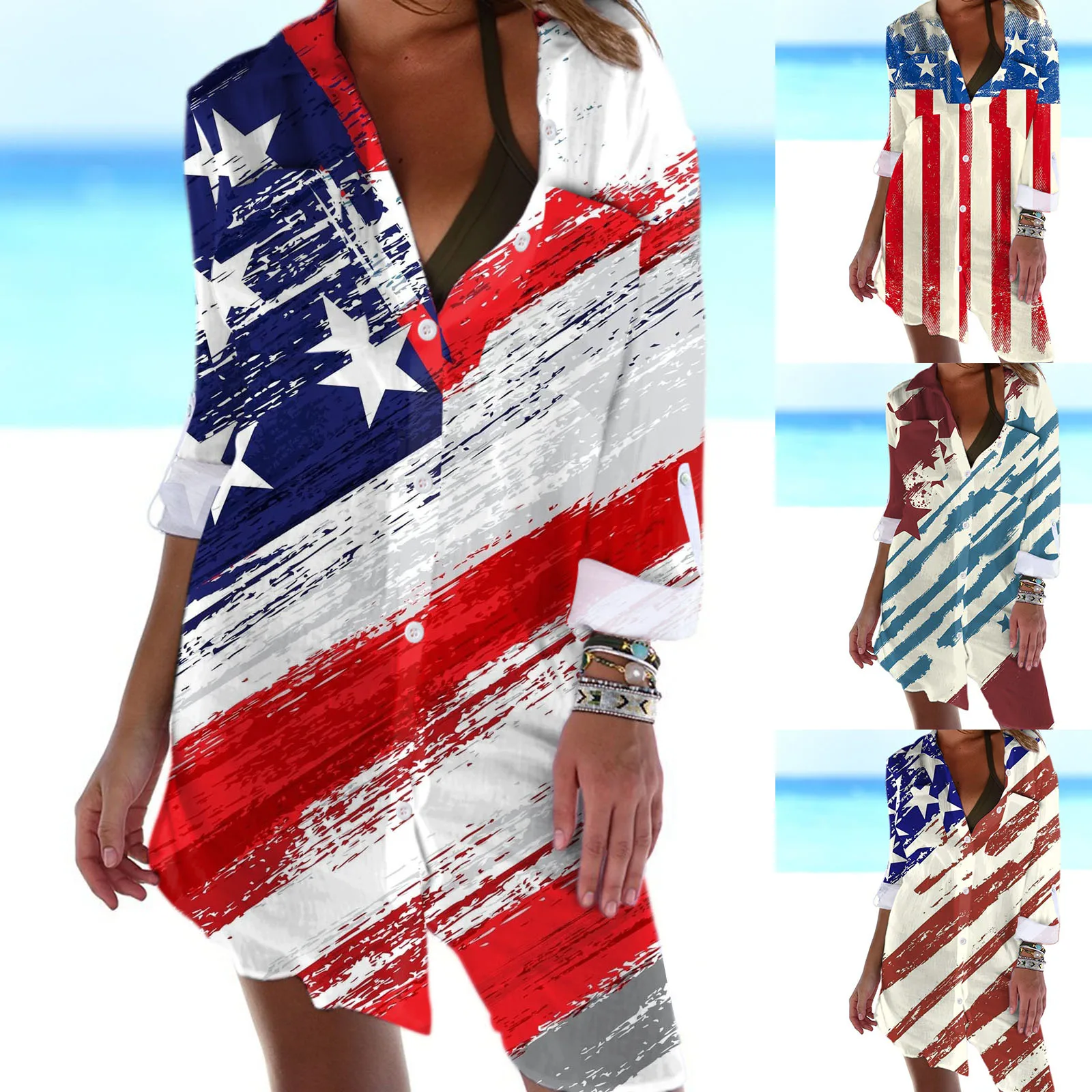 

Женский купальник, накидка на пуговицы, купальник, рубашка, рубашка, купальник, бикини, пуговицы, топы, женские рубашки с пуговицами и воротником