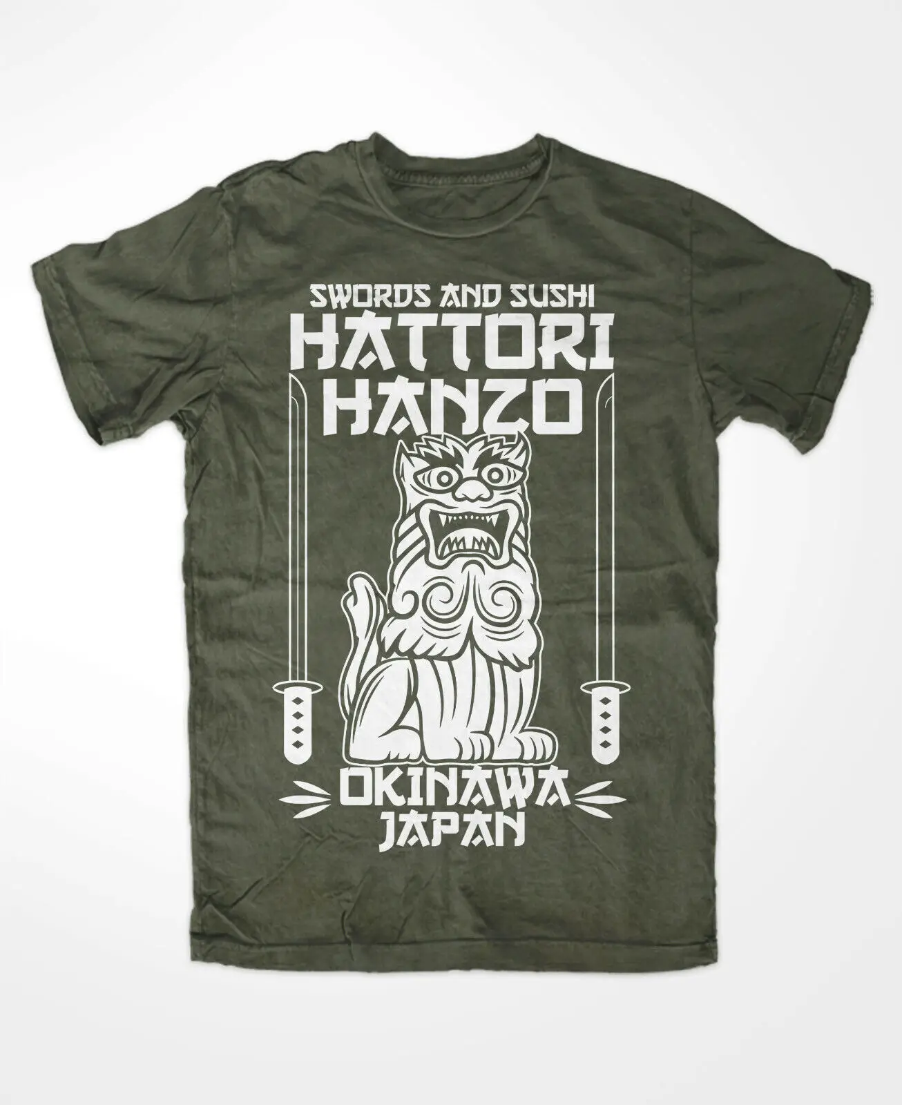 Hattori Hangzo Oliv Spade E Sushi Kill Bill Okinawa Japan Tarantino T Shirt