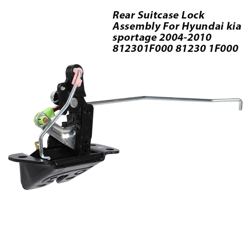 

Rear Suitcase Lock Assembly Rear Tail Gate Latch Lock Boot Flaps For-Hyundai -Kia Sportage 2004-2010 812301F000