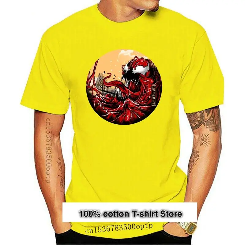 Camisetas De Manga Corta Para Hombre, Camisas Negras De Ninjutsu Cool Great Carnage, Nuevas