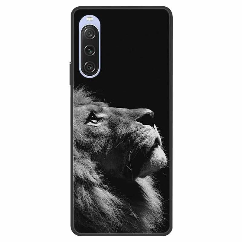 Shockproof Soft Silicone Back Cover - Cute Cat Design
