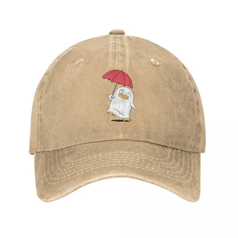 

Casual Gintama baseball caps unisex distressed denim washed Sun cap anime outdoor activities hats cap