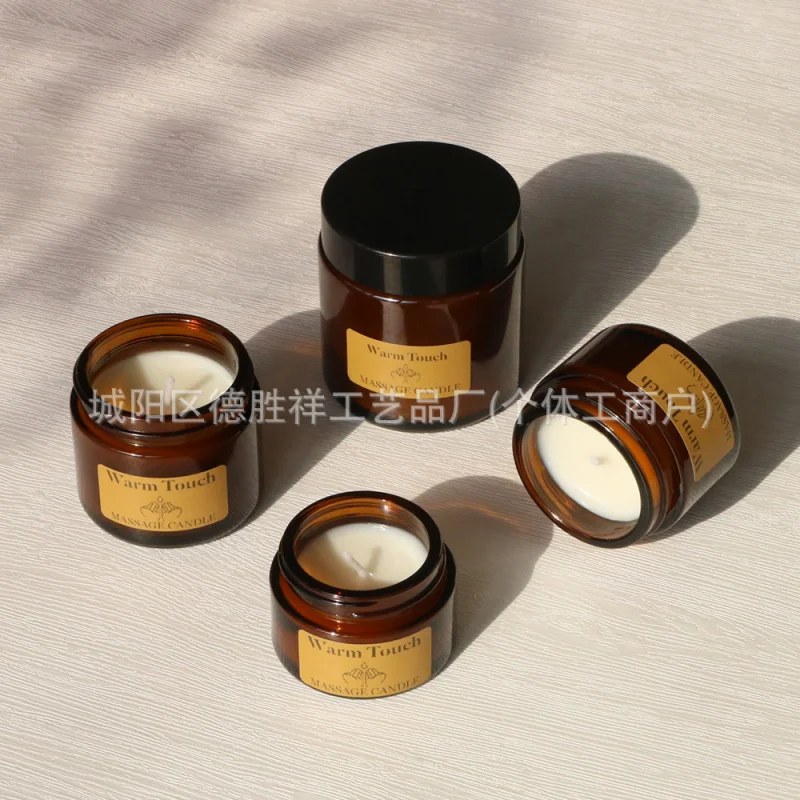 40Low Temperature Essential Oil Candle Not HotspaMassage Can Be Used as Sexy Candles for Export to European and American Factori