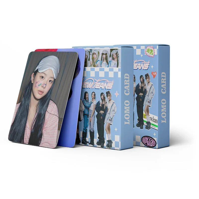 

55pcs Kpop New Jeans New Photo Album Bunnies Club Attention Lomo Cards New Jeans High Quality Photocards