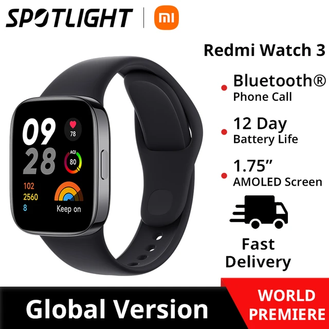 Redmi Watch 2 Lite: LCD display, SpO2 sensor, water protection and battery  life up to 10 days