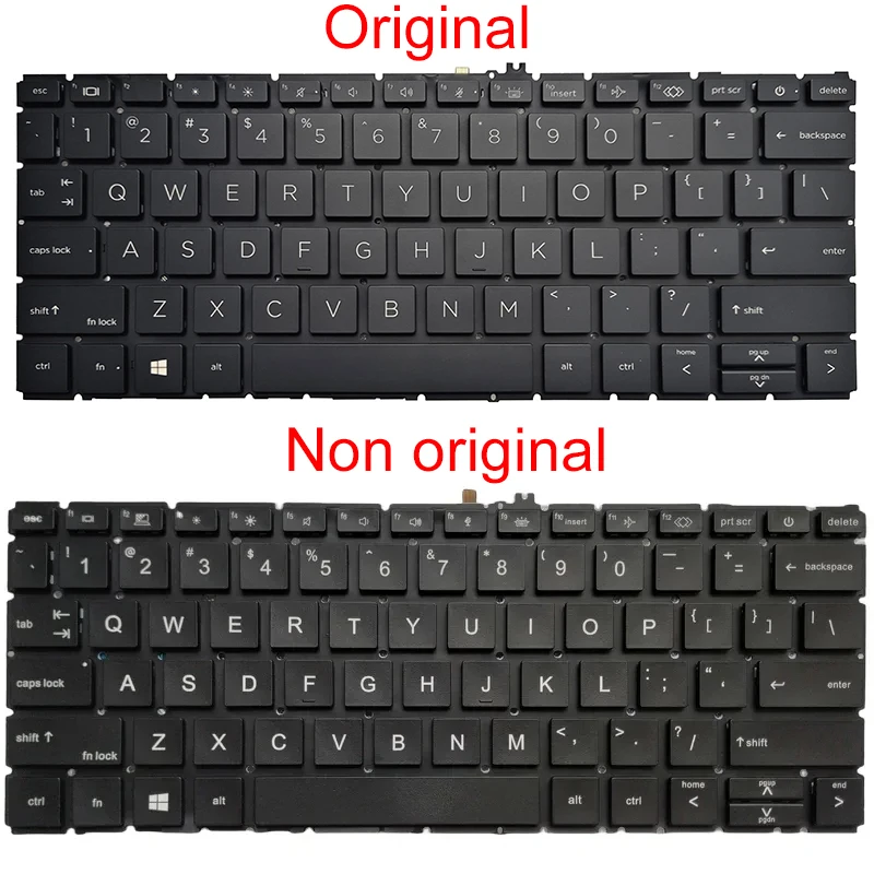 Nuova Tastiera Per Laptop Usa Per Hp Elitebook X360 830 G7 G8 Con Retroilluminazione Senza Cornice
