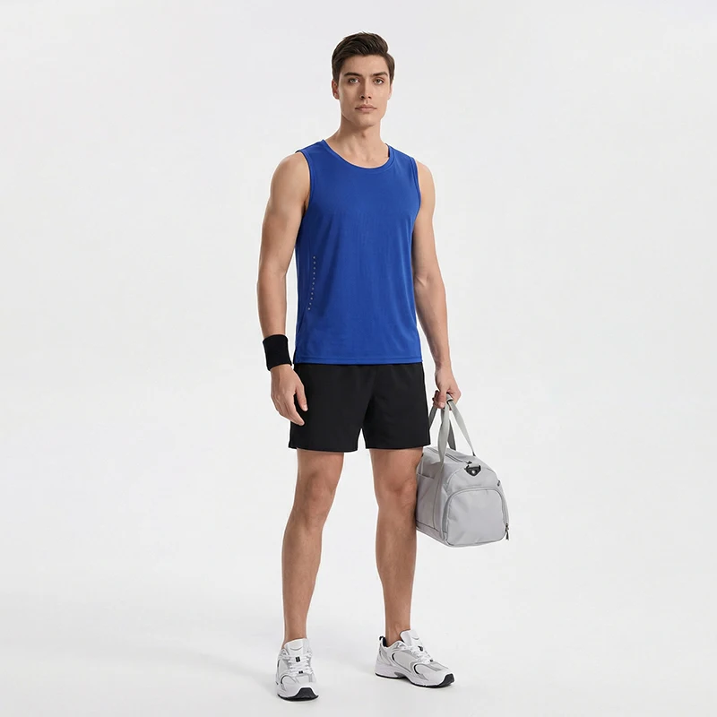 SBWL High-quality sleeveless sports T-shirts for men and women, quick-drying outdoor sports vests 6