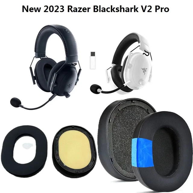2023 version cooling Gel ear pads for Razer BlackShark V2
