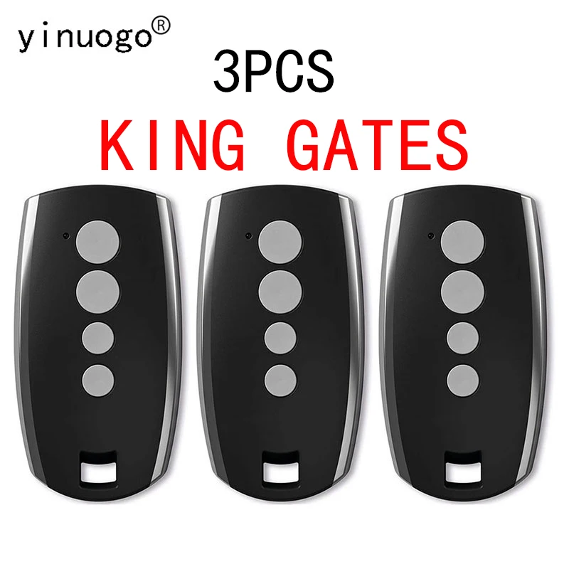 

3 шт. King Gates STYLO STYLO2K * STYLO4K * устройства открывания гаражных ворот 433,92 МГц с плавающим кодом KING GATES пульт дистанционного управления передатчиком команд