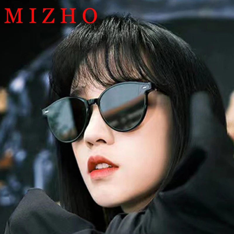 

MIZHO Men Sunglasses Polarized Driving Plastic Unisex Real Visual Eyewear Retro Classic Celebrity Sunglass Women Vintage