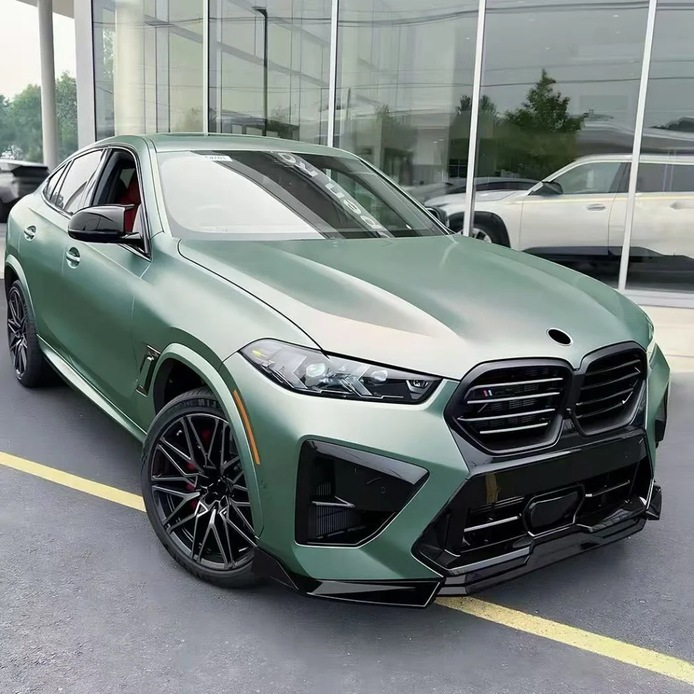 BMW X5M F95 X6M F96 LCI 2024+용 프론트 립 스포일러, 스플리터 바디 키트, 범용 프론트 립, 립 델란테로