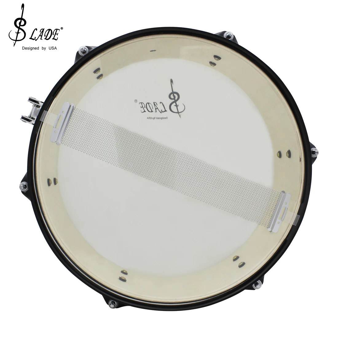 SLADE 14 Inches Snare Drum Percussion Drum Key Shoulder Strap Novice Set Beginners Student Practice Honor Guard Music