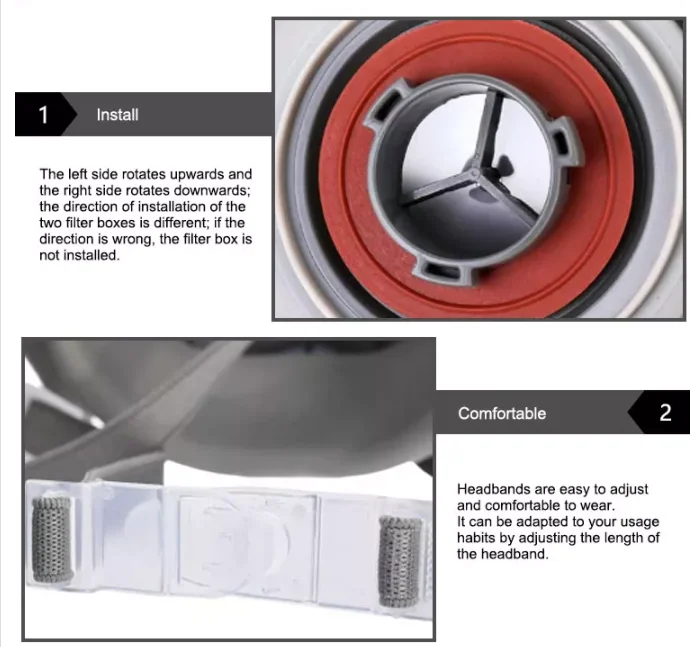 Рисунок 5 - Респиратор многоразовый для защиты
