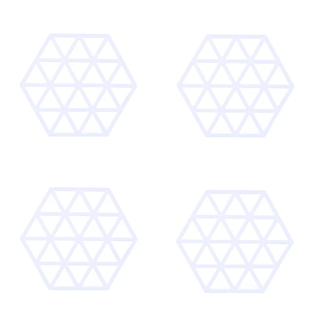 4pcs White A