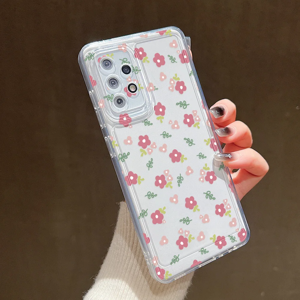 Elegant Flower Clear Protective Case