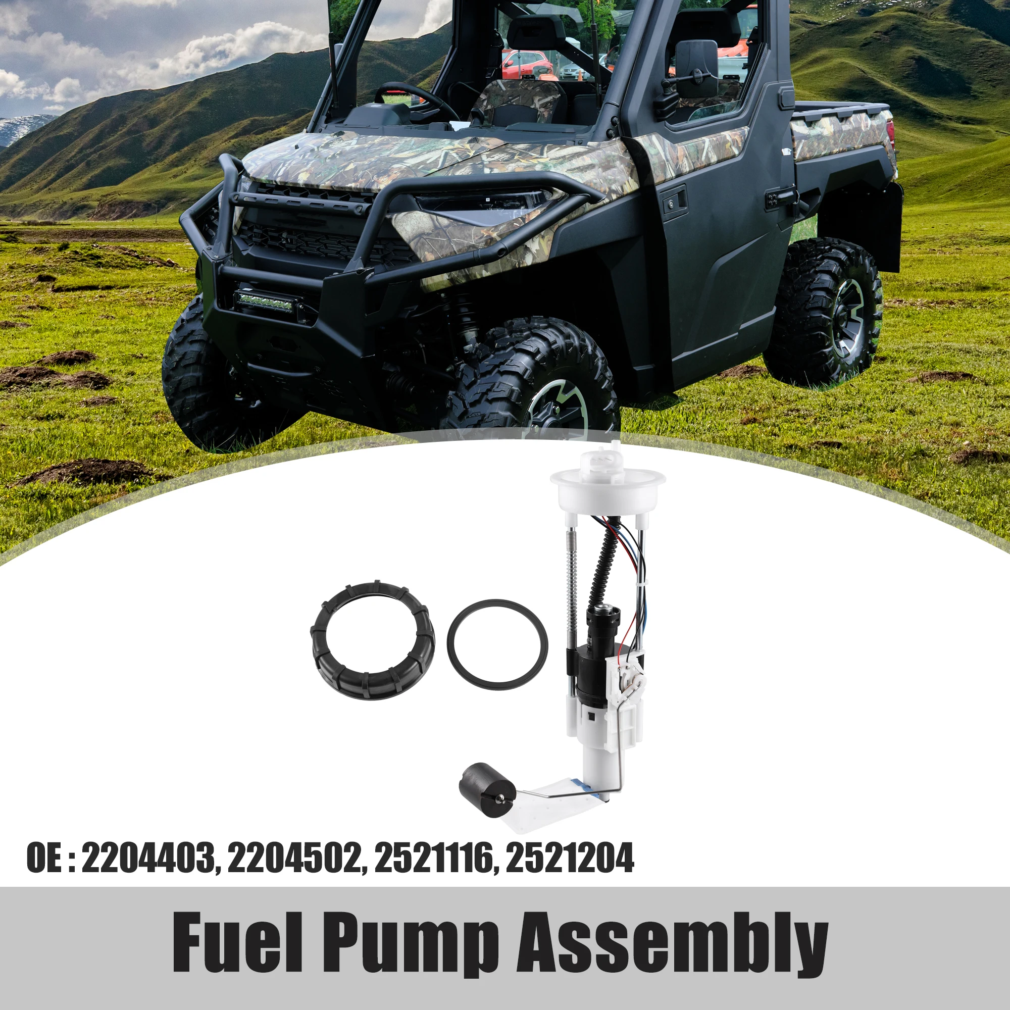 

X Autohaux Car Engine Electric Fuel Pump Assembly Parts for Polaris RZR 570 4 800 S EPS 2011-2014 Replacement Accessories