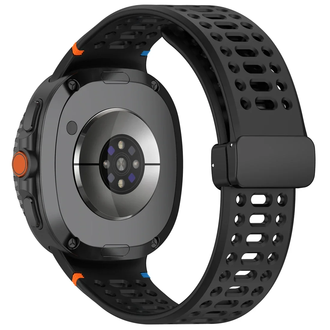 Breathable Silicone Magnetic Wristband Bracelet Strap