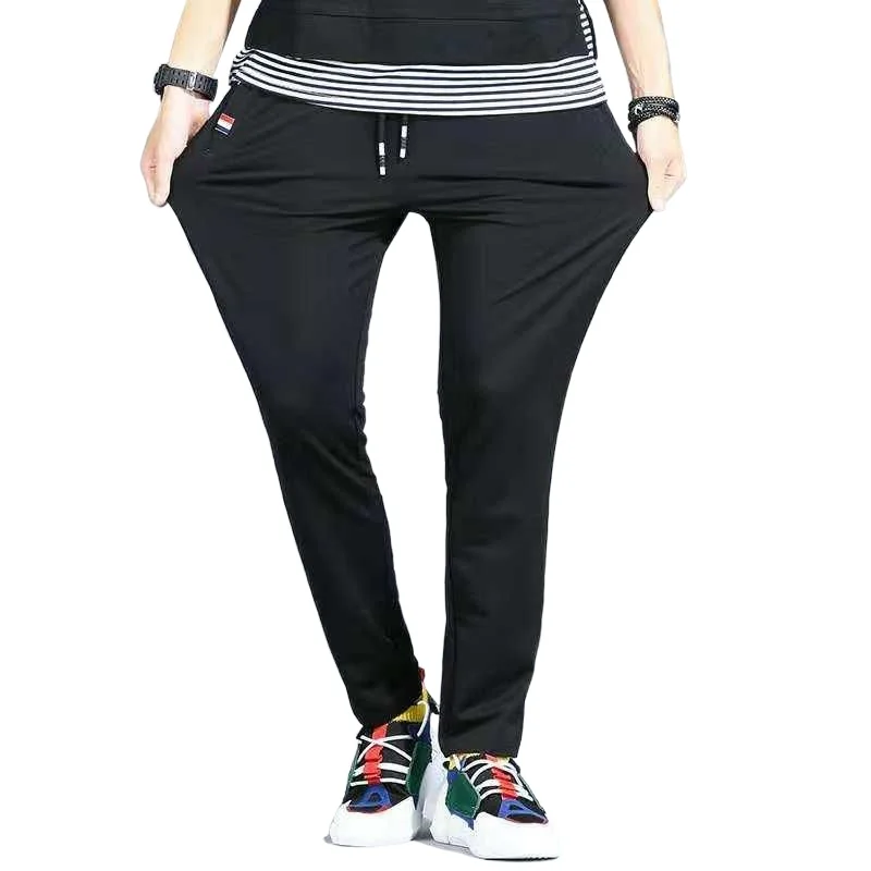 Men's Spring and Autumn Invisible Zipper Open Crotch Outdoor Easy To Do Things Playing Wild Pants Sex Free Pants Loose Sports
