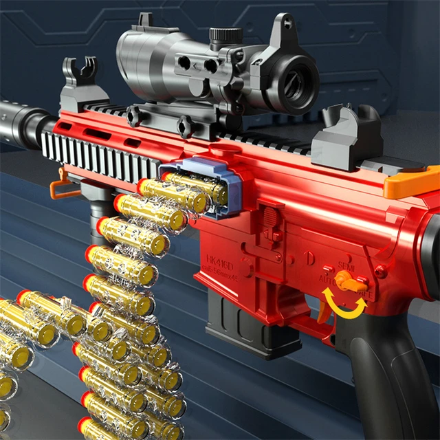 M416 Toy Gun Electric Burst Soft Bullet Gun Children Gun Machine gun soft bullet arma m416 Armas Blaster For Boys Outdoor CS 2