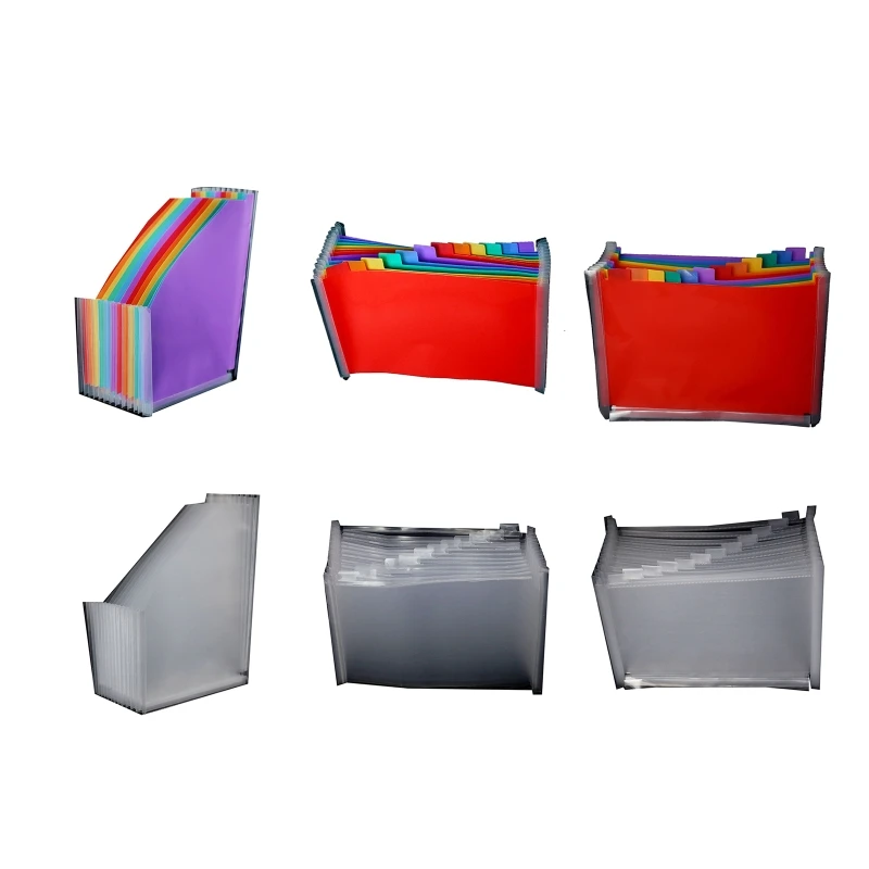 

C5AE Student Expanding Organizer File Folder Storage Case A4 Size Multi-Layer Waterprooof Classify Accordion Test Paper Bag