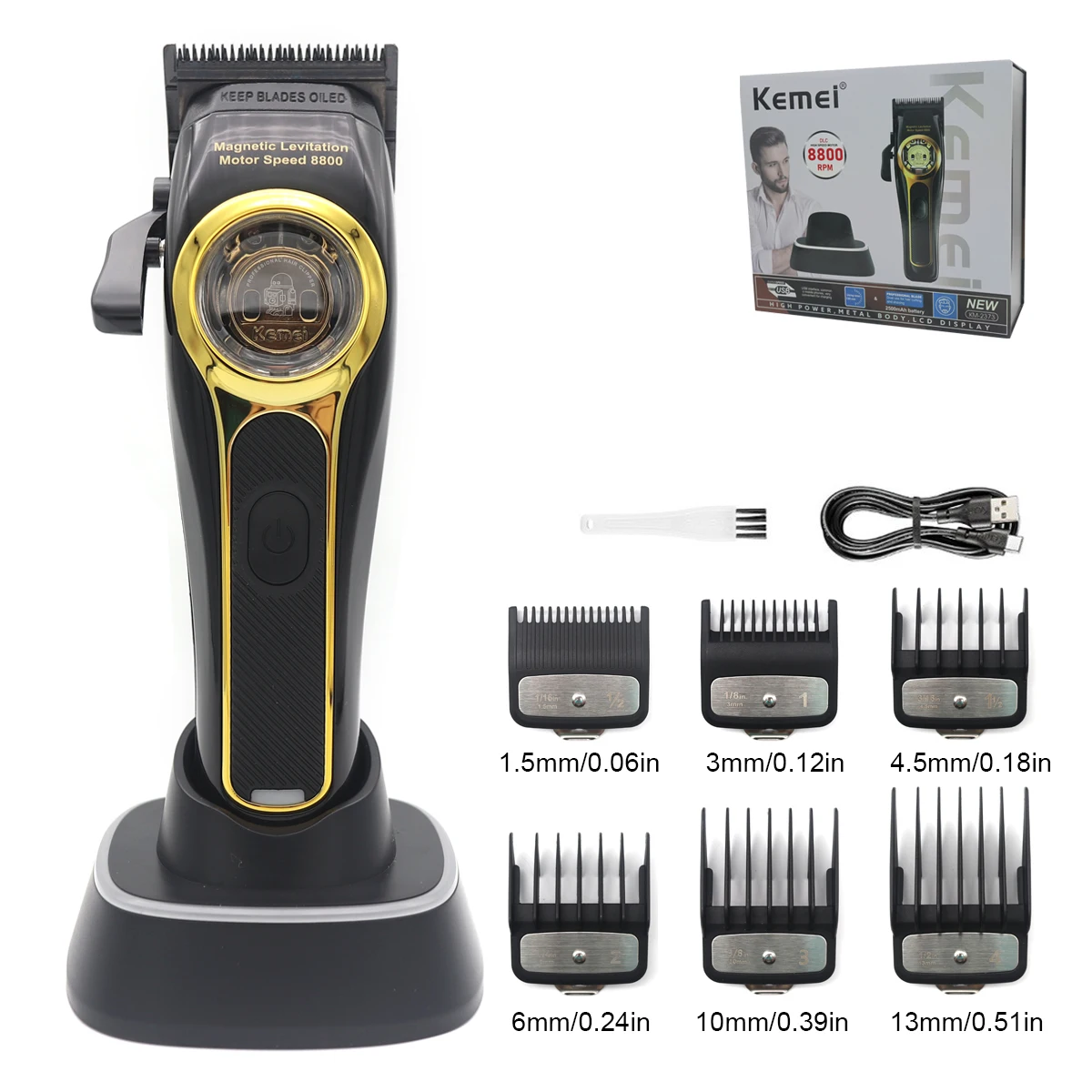 ماكينة قص الشعر الاحترافية للرجال DLC شفرة لتشذيب...