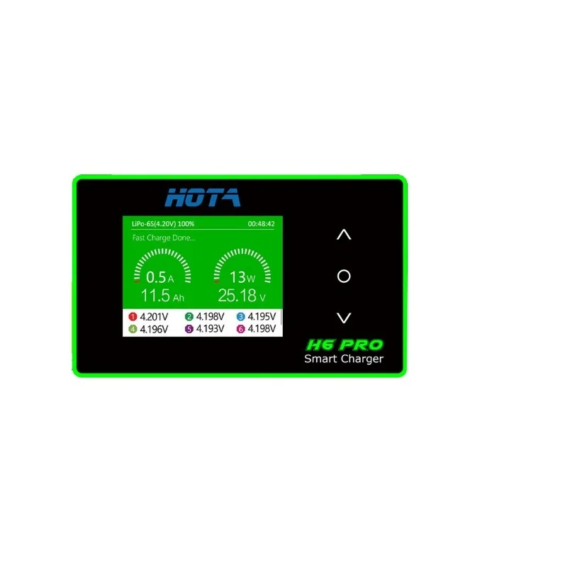 HOTA H6 Pro DUO AC 200W DC 700W 26A Battery Balance Charger for 1-6S Lithium Battery RC Car Climbing Car RC Model thumbnail 4