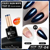8ml Top Coat UV Gel Glitter Ultra Brillant Diamond Matte Topcoat Soak Off Vernish Semi Permanent Manicure Sparkling Nail Polish 1