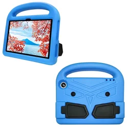 EVA Protective Kids Tablet Stand Cover for Fire Max and Fire HD Series (Blue)