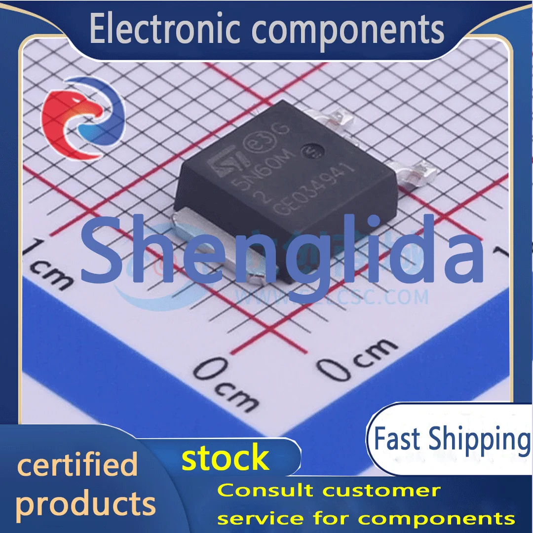 

STD5N60M2 packaged DPAK field-effect transistor (MOSFET) brand new off the shelf 1PCS