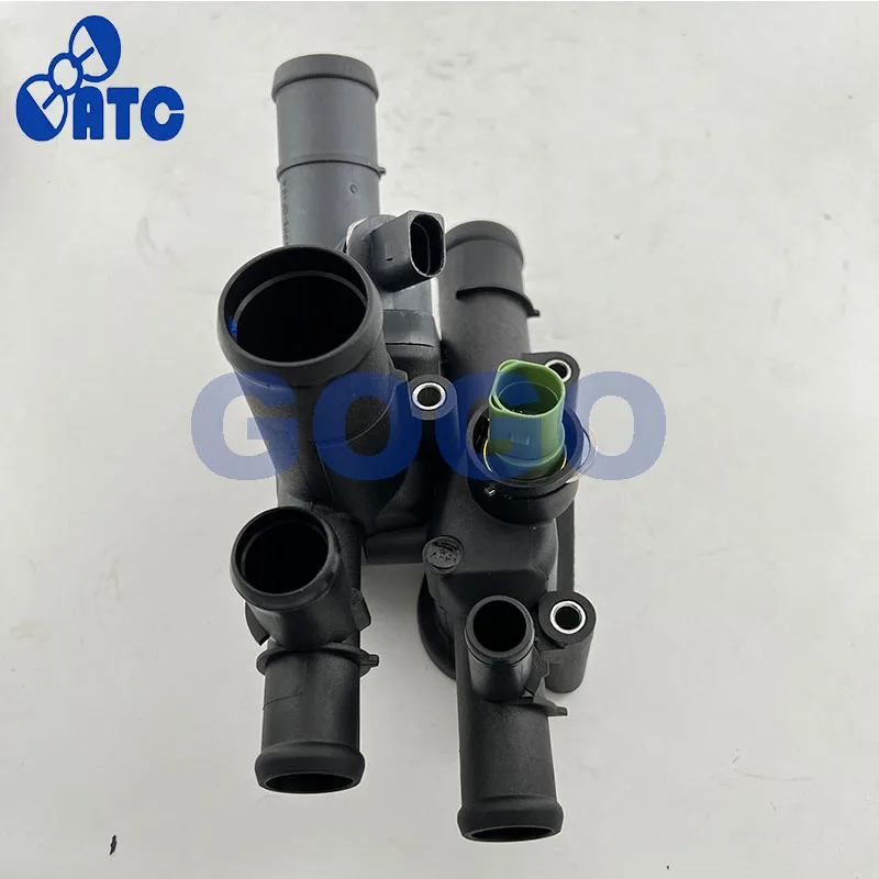 06A121111A 06A121111 Thermostat Housing & Sensor for GOLF MK4 MK5 Plus PASSAT POLO 1.6 06A121513A