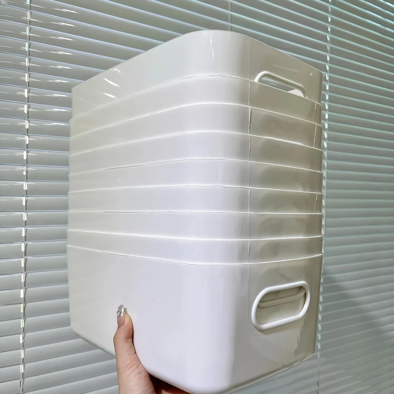 5/10Pcs Kitchen tabletop miscellaneous snacks storage box seasoning storage basket Desktop Cosmetic Plastic Sundries Storage Box