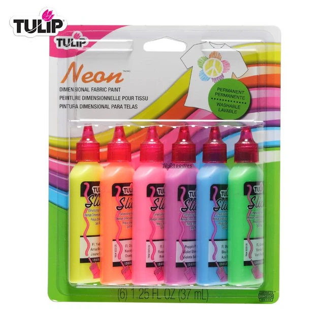 Tulip Graffiti Fabric Markers Neon by Tulip