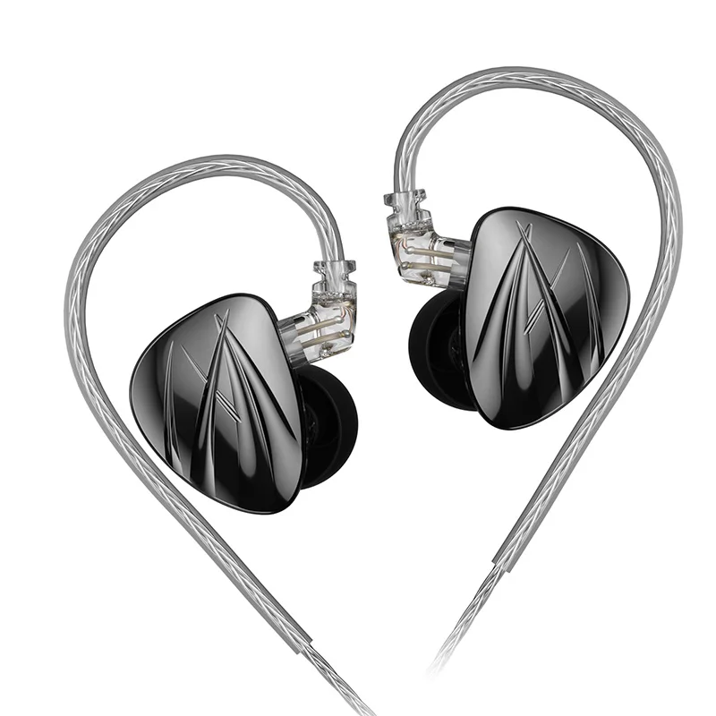Joyodio Shine Hifi 1Dd + 2Ba Hybrid Driver In Ear Monitor Iem 4-Level Tuning Switch Staccabile 8 Fili Cavo Placcato Argento
