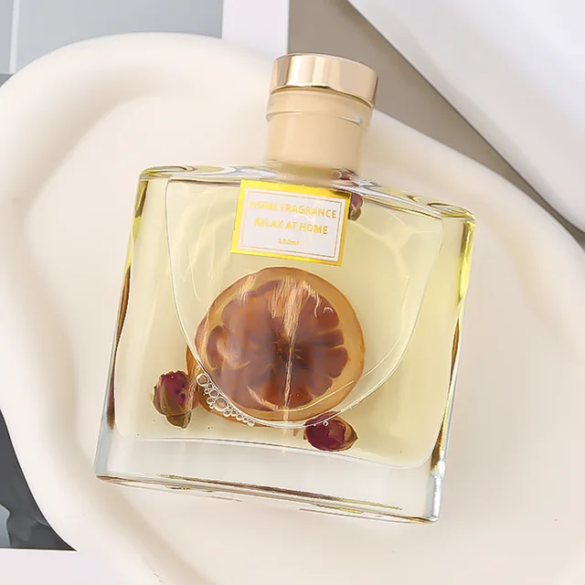 100 Ml Nád Diffúzor Palack Szárított Virág- És Növényi Illóolaj -Diffúzorkészletek Szállodai Otthoni Aromaterápiás Levegő Friss Illat - Image 4