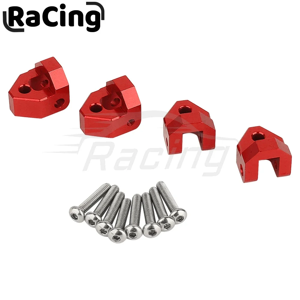 4Pcs Metal Shock Towers Anteriore E Posteriore Aumentare Shock Mount Per Trx4M Trx4-M Bronco Defender 1/18 Rc Crawler Ricambi Auto