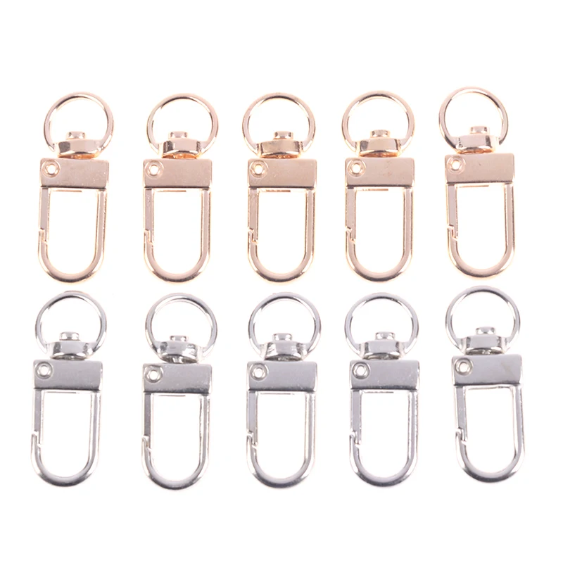 

10pcs 13*34mm Lobster Clasp Hooks For Necklace&Bracelet Chain DIY Jewelry Making