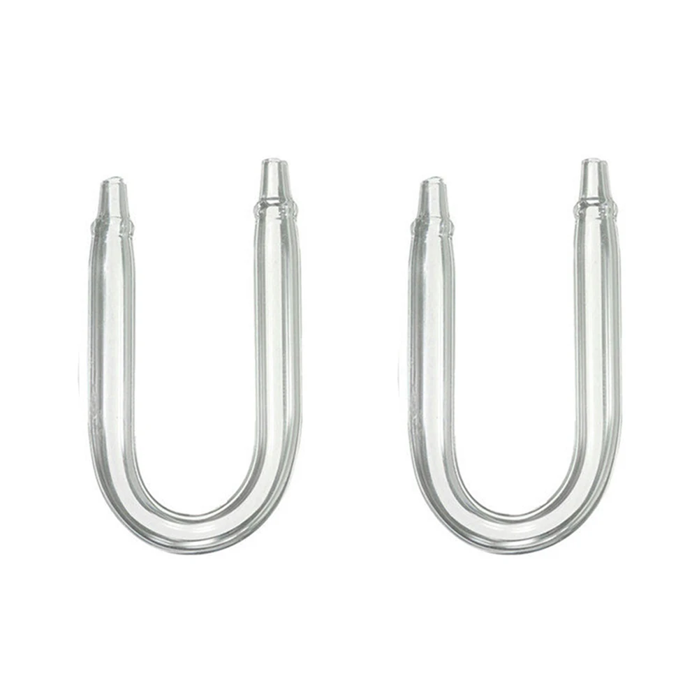 1pc U Shaped Glass Tube Bend for Aquarium Co2 Diffuser CO2 Equipment Fish Tank Water Pump Connector Connection Pipe Pet Supplies 6