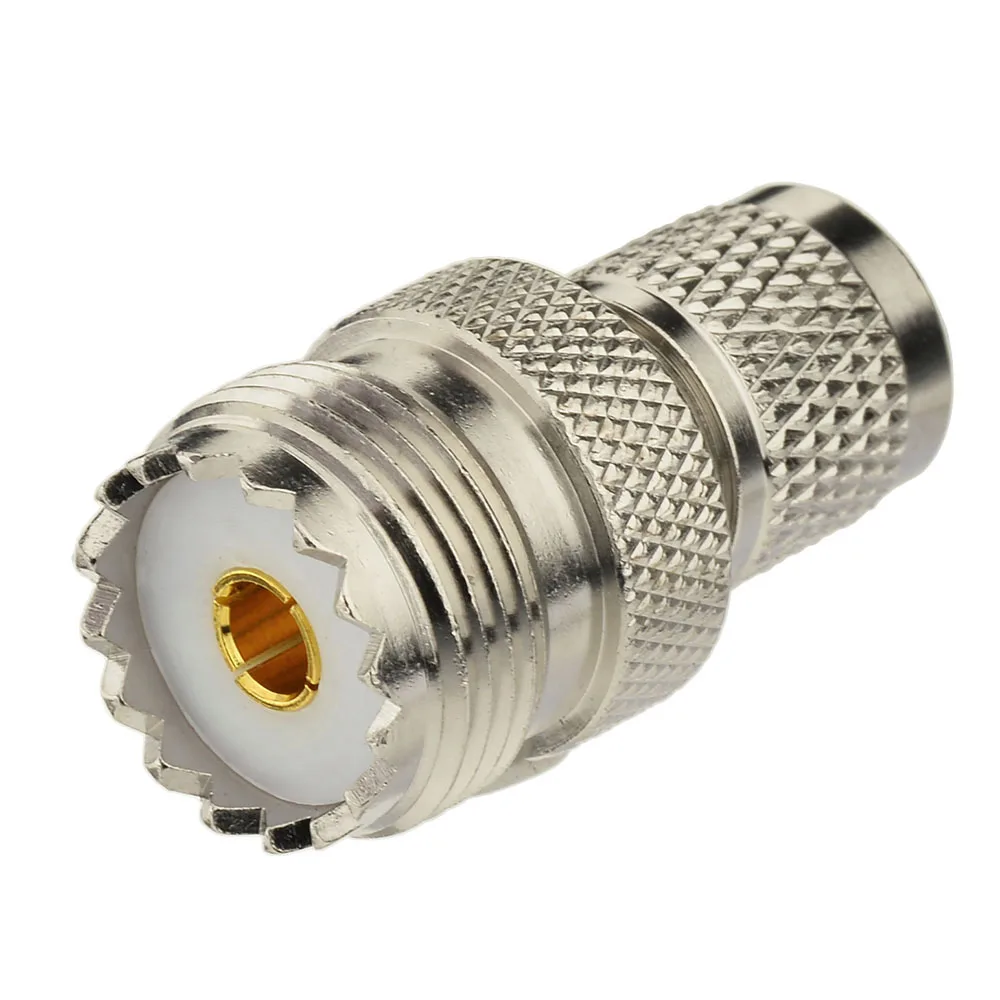 Mini UHF to UHF Adapter RF Coaxial Connector
