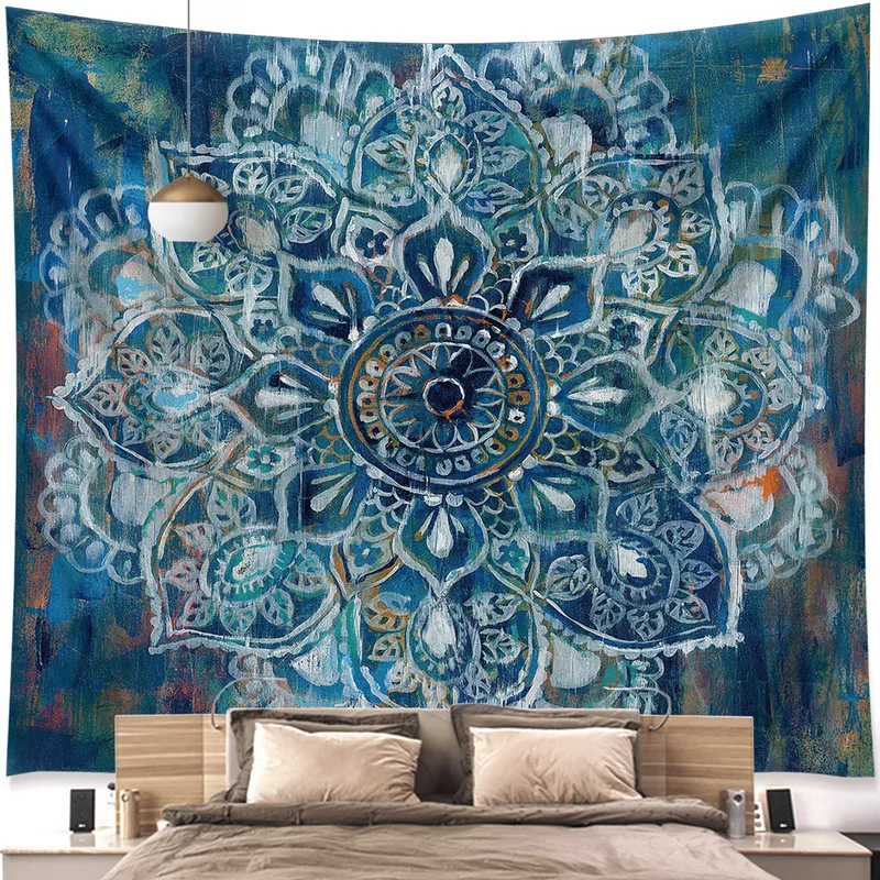 

Wall Art Tapestry Interior,Mandala Painting Decor For Room Decoration Wallpapers New Year's Aesthetic Home Decor y2k