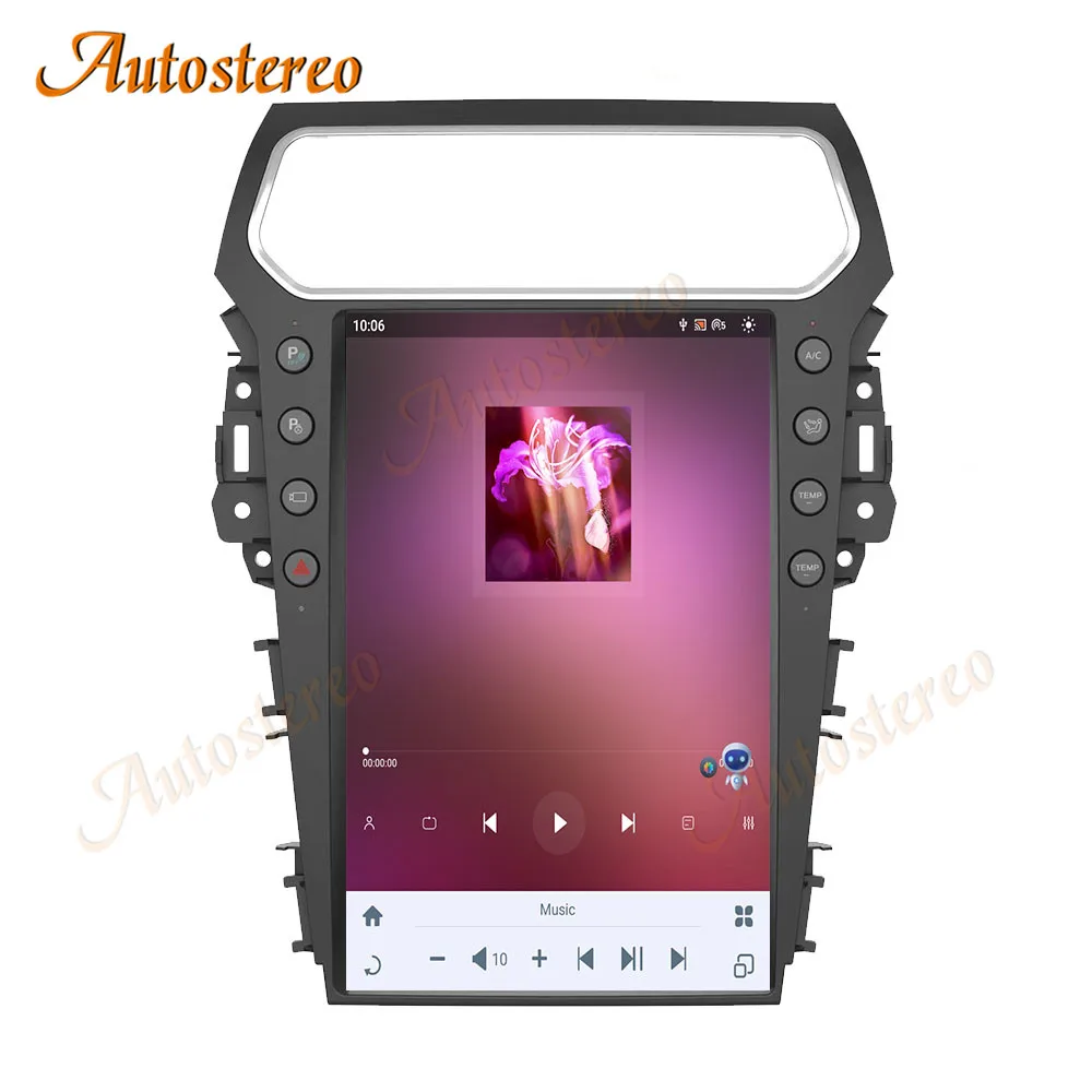 14.4 Android 13 Carplay Screen For Ford Explorer 2011-2019 SYNC 1 2 3 Tesla Styl