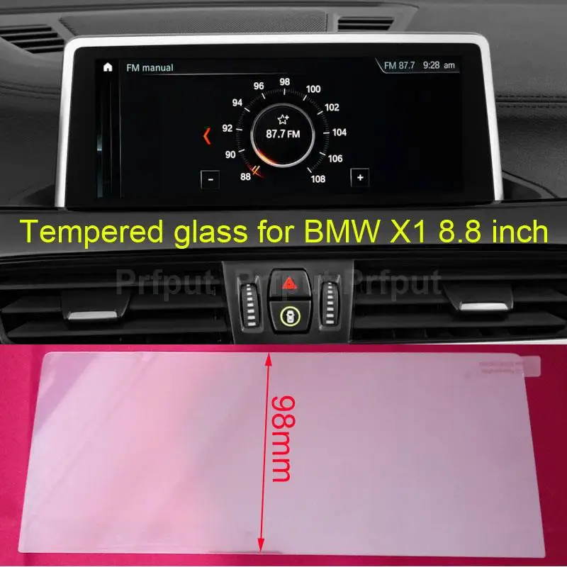 

Защитная пленка из закаленного стекла для BMW X1 xDrive28i sDrive28i 2020 2021 8,8 дюйма, автомобильная пленка для GPS-навигации, защита для ЖК-экрана
